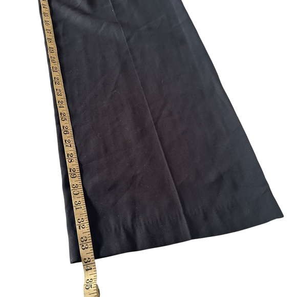 NWT ZARA WIDE LEG VISCOSE BLEND LIGHTWEIGHT BLACK PANTS SIZE SMALL - Picture 12 of 13